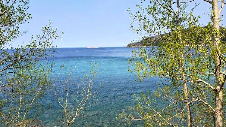 Batchawana Bay on our road trip from Toronto to Winnipeg