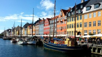 photo, image, nyhavn, copenhagen