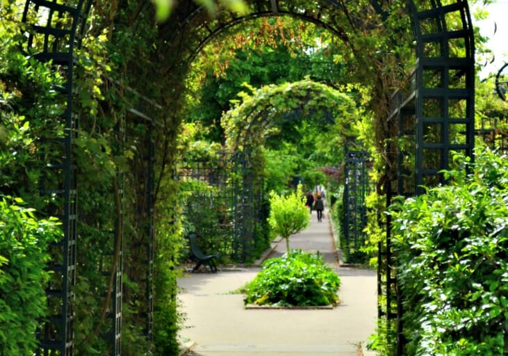 photo, image, garden, la coulee verte, paris, france