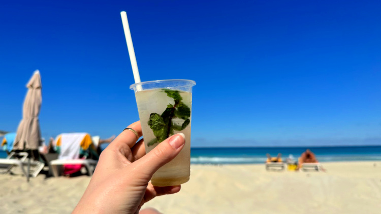 To enjoy Cuba solo there must be some beach and mojito time