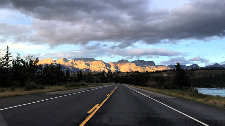 the best part of a road trip is the stunning landscapes