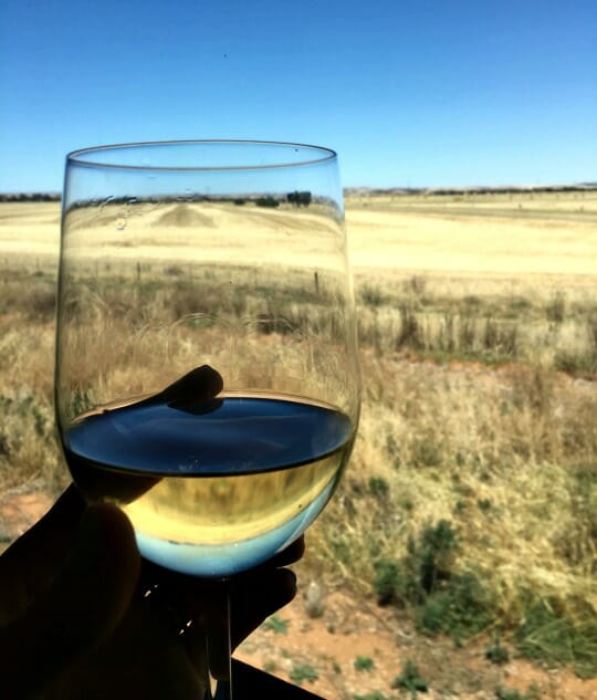 photo, image, wine, solo aboard the ghan, australia