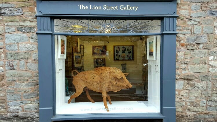 photo, image, lon street gallery, hay-on-wye