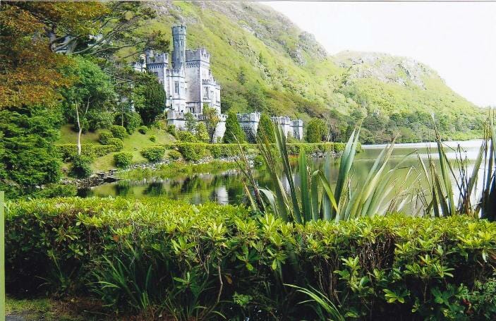 photo, image, kylemore abbey, ireland