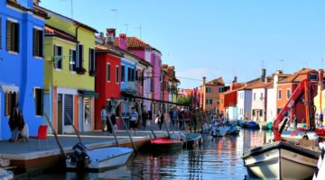 photo, image, burano, solo travel in italy