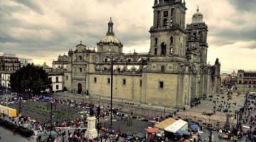 photo, image, zocalo, mexico city