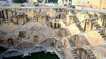 photo, image, stepwell, bundi, rajasthan