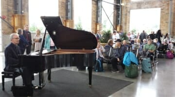 photo, image, piano player, rocky mountaineer