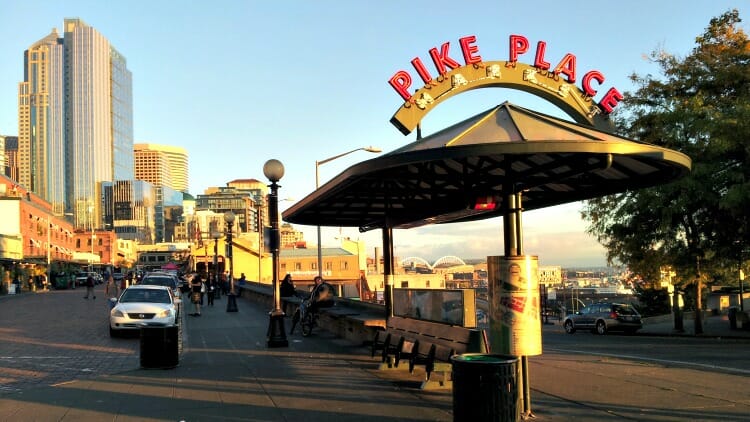 photo, image, pike place market, seattle, united states