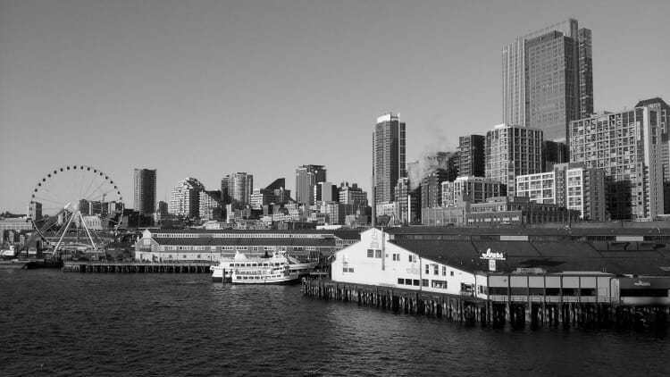 photo, image, seattle skyline, seattle, washington