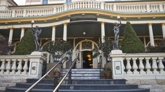 The Carrington Hotel in Katoomba.