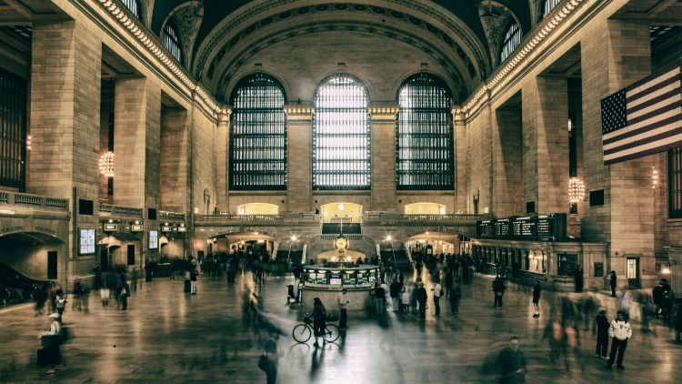 take a tour of Grand Central Station when you're solo on a budget in new york city