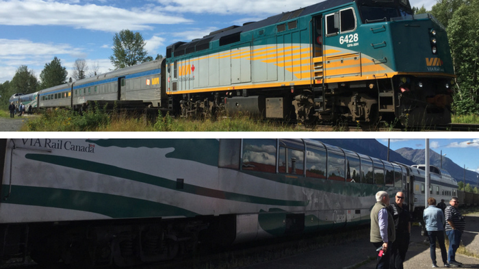 British Columbia by Train compare VIA Rail and the Rocky Mountaineer